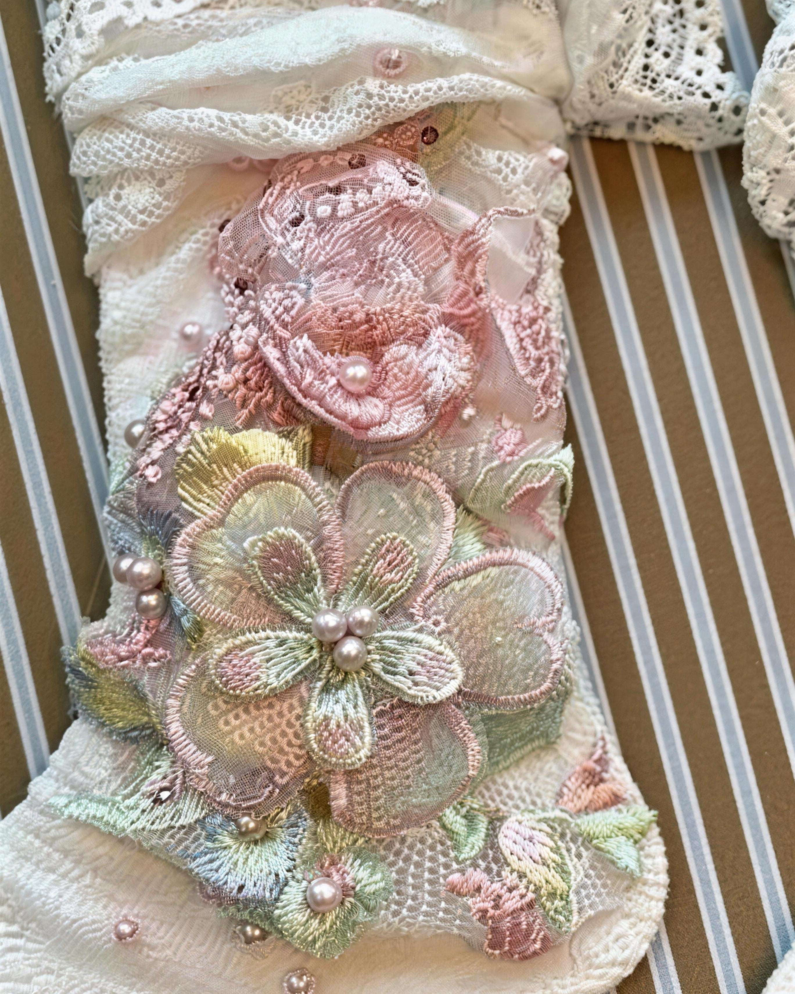 Fairy Bloom Lace Thigh-Highs